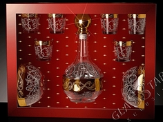 Набор Вдохновение (графин+6стопок+2салатника) GN01/50/1322 No Brand