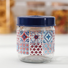 Банка для сыпучих продуктов «Мозаика», 425 мл No Brand