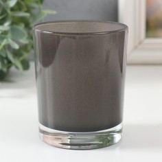 Подсвечник "СЕРЫЙ ЛЮСТР" 9,5х7,5 см, 250 мл Evis