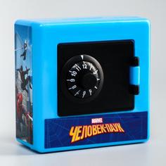 Копилка сейф, Человек-паук 8,8 см х 8,8 см х 7,5 см Marvel
