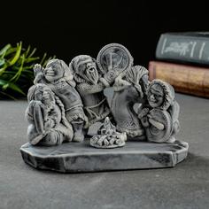 Сувенир "Танец Севера у костра" 8,3см Сувениры из мраморной крошки