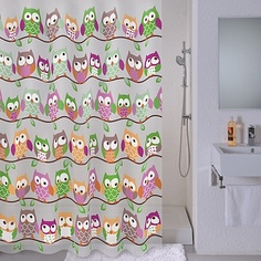 Штора для ванной Milardo Cheeky owls 530V180M11