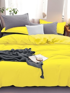 Комплект постельного белья Павлина Манетти полисатин однотонный, 2-спальный S15 Pavlina