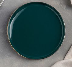 Тарелка десертная Изумруд 20 см No Brand
