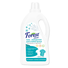 Гель для стирки белья "Свежесть альп" Forest clean, 1,5 л