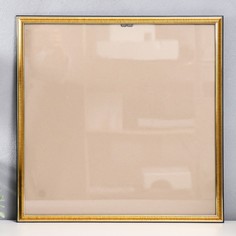 Фоторамка пластик "Офис 2" 45х45 см, золото No Brand