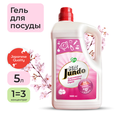 Гель для мытья посуды и детских принадлежностей Jundo Эко Концентрат Сакура 5 л