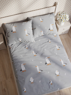 Простынь на резинке Milky Garden Seagull натяжная простыня 160х200 см