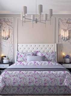 Комплект постельного белья 1,5-спальный Galtex Гармония фиолетовый