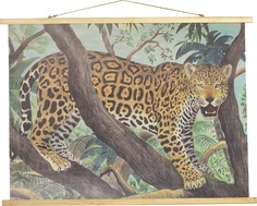 Картина подвесная "Леопард" 100х2х75см Glasar 49-274 ГЛАСАР