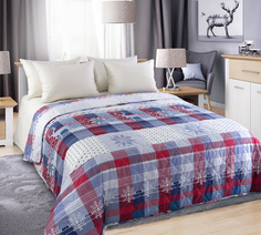 Покрывало стеганое Текс-Дизайн на кровать Норвегия 1, перкаль, 180х210