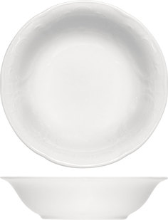 Салатник Bauscher Моцарт 160мл, 160х160х40мм, фарфор, белый