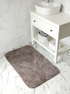 Коврик для ванной DeNASTIA Soft 60x100см, серый M111301