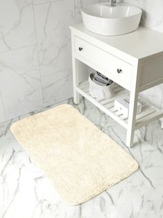 Коврик для ванной DeNASTIA Soft 60x100см, молочный M111299
