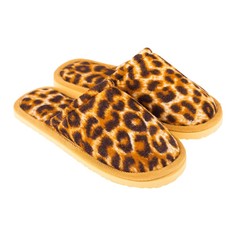 Тапочки женские Smile of Milady 385670 коричневые 38-39 RU