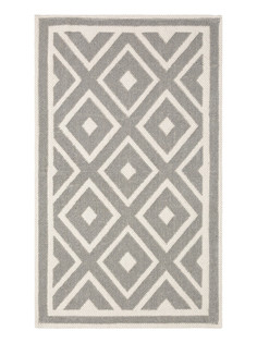 Коврик универсальный LUCKY 60x100см, 100% хлопок, коричнево-серый M000308