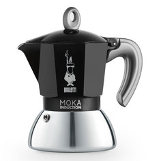 Кофеварка гейзер Bialetti Moka Induction черная 2 порции