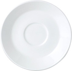 Блюдце Steelite Симплисити 155х155х20мм, фарфор, белый