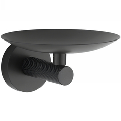 Мыльница Boheme Uno 10973-B Черная матовая