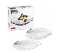 Тарелка МАРИН 260х210мм 6шт. No Brand