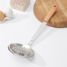 Шумовка "Эко", 38,5х12 см, серебряный No Brand