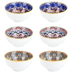 Набор салатников Nouvelle Home Arabesque 11,5 см 300 мл 6 шт