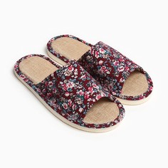 Тапочки женские Smile of Milady 9801616 разноцветные 36-37 RU