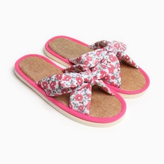 Тапочки женские Smile of Milady 9801646 розовые 36-37 RU