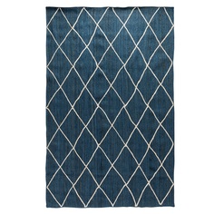 Ковер Tkano Ethnic 200x300 см темно синий джут