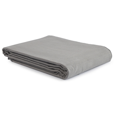 Покрывало Tkano Essential 180х250 см серое хлопок