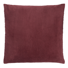 Чехол на подушку Tkano Essential, 45х45 см, бордовый, хлопковый бархат