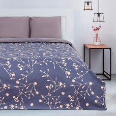 Покрывало Этель Flowers, 150x215 см, 100% хлопок No Brand
