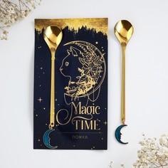 Ложка с подвесом "Magic time", 2,7 х 14, 8 см Семейные традиции