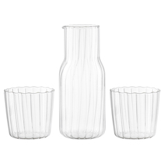 набор из 3 предметов Графин для воды со стаканами Smart Solutions 600 мл