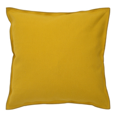 Чехол на подушку Tkano Essential 45х45 см, цвет горчичный, хлопок