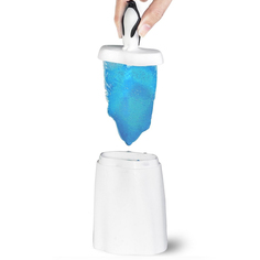 Форма для мороженого Qualy Penguin on ice 15.5 см, белая