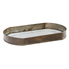 Декоративный поднос P.M. Overseas 32x20x4 см бронза