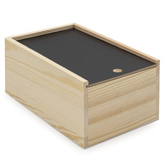 LYE015991 Шкатулка деревянная с выдвигающейся крышкой, 20*13*9см Astra&Craft