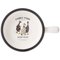 Салатник с ручкой Lefard Family farm 800мл 27х20х5см фарфор 263-1261_