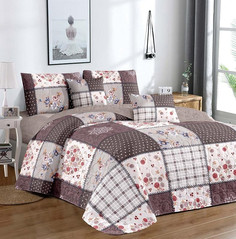 Постельное белье из микросатина TANGO DF03-490 DREAM FLY 50х70 (2шт) евро