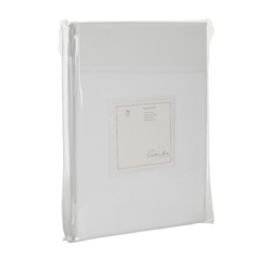 Простыня Wonne Traum Annet white 180x250 см хлопок белая