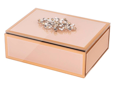 ШКАТУЛКА КОЛЛЕКЦИЯ "BROOCH" ЦВЕТ:БЕЖЕВЫЙ 16*12*8СМ 453-158 Геллиус