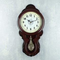 Часы настенные, серия: Маятник, "Сива", 60 х 30 см China