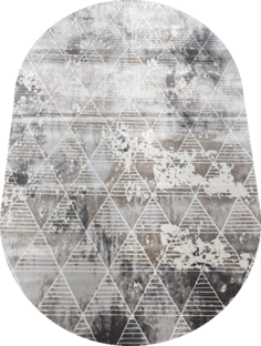 Ковер Визион (22120_25354) 150 x 200 Овальный Белка