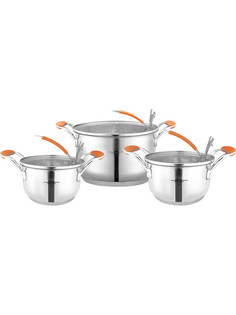 Набор посуды для приготовления MercuryHaus Turno 6 предметов MC-1664