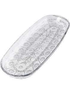 Тарелка стекло 1шт 1249 No Brand