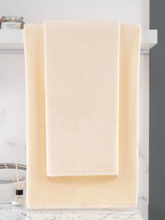 Махровое полотенце без бордюра Росхалат ПМ-131(70x140)