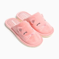 Тапочки женские Smile of Milady 9801715 розовые 36-37 RU