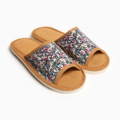 Тапочки женские Smile of Milady 9801610 разноцветные 36-37 RU