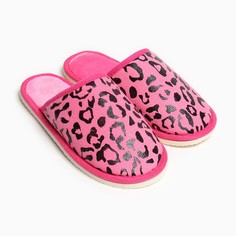 Тапочки женские Smile of Milady 980159 розовые 36-37 RU